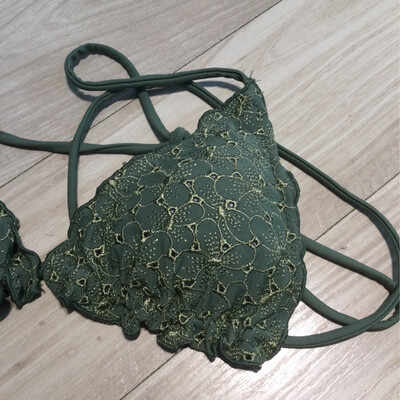 Ensemble maillot de bain bikini et paréo fille Gocce di mare