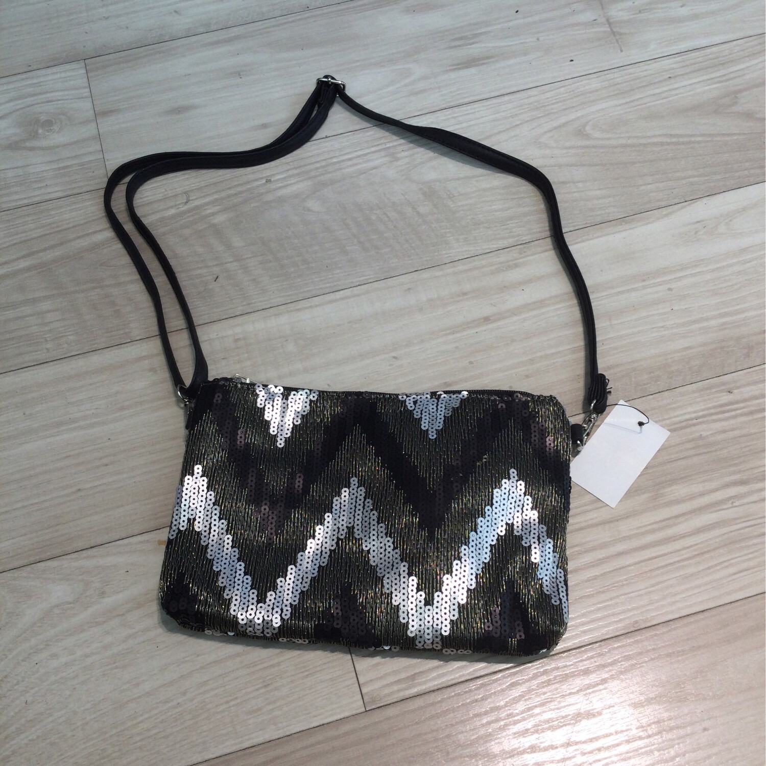 Sac pochette femme lurex no brand 