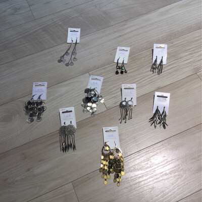 boucles d`oreilles bohème MKM
