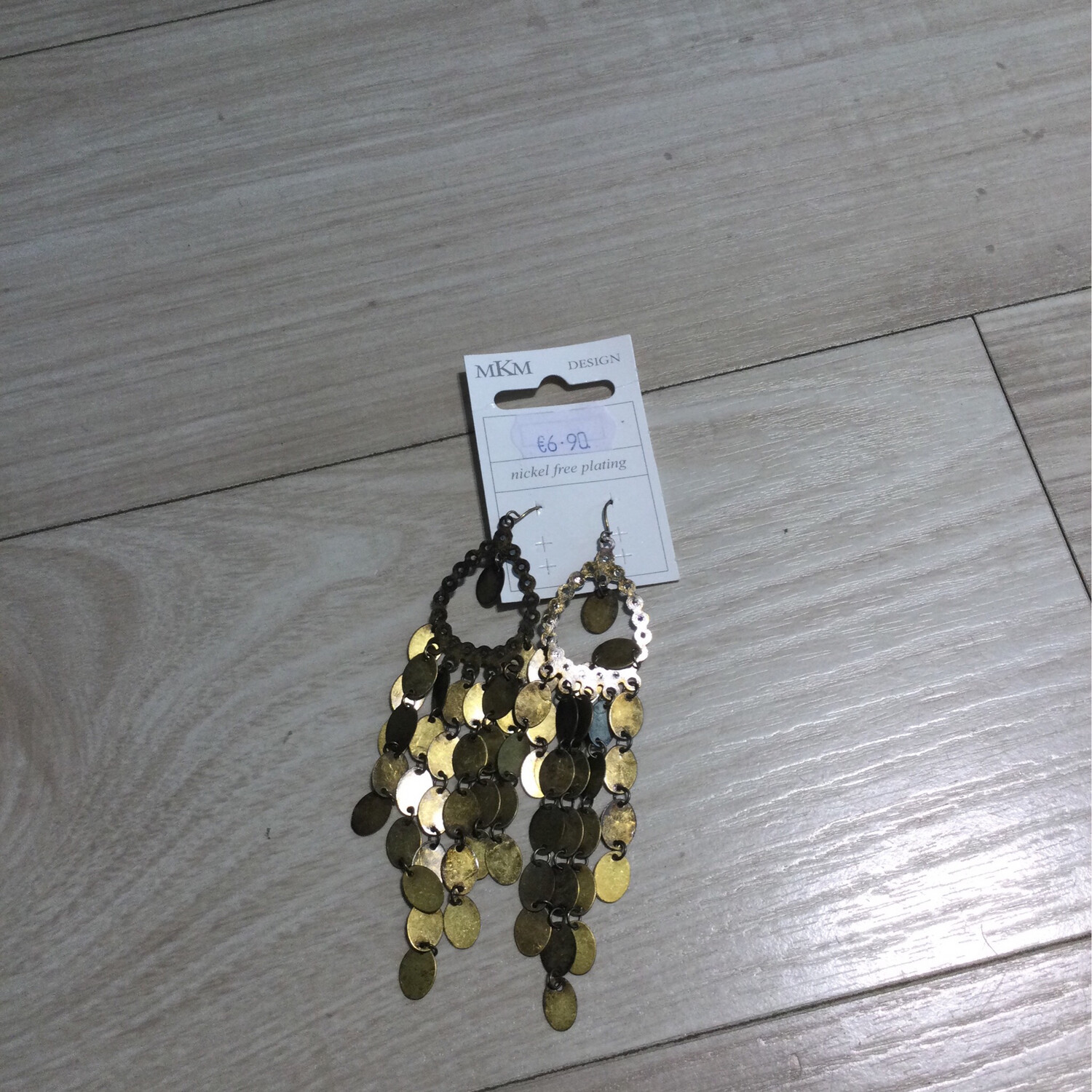 boucles d`oreilles bohème MKM, Variante: Creole doré
