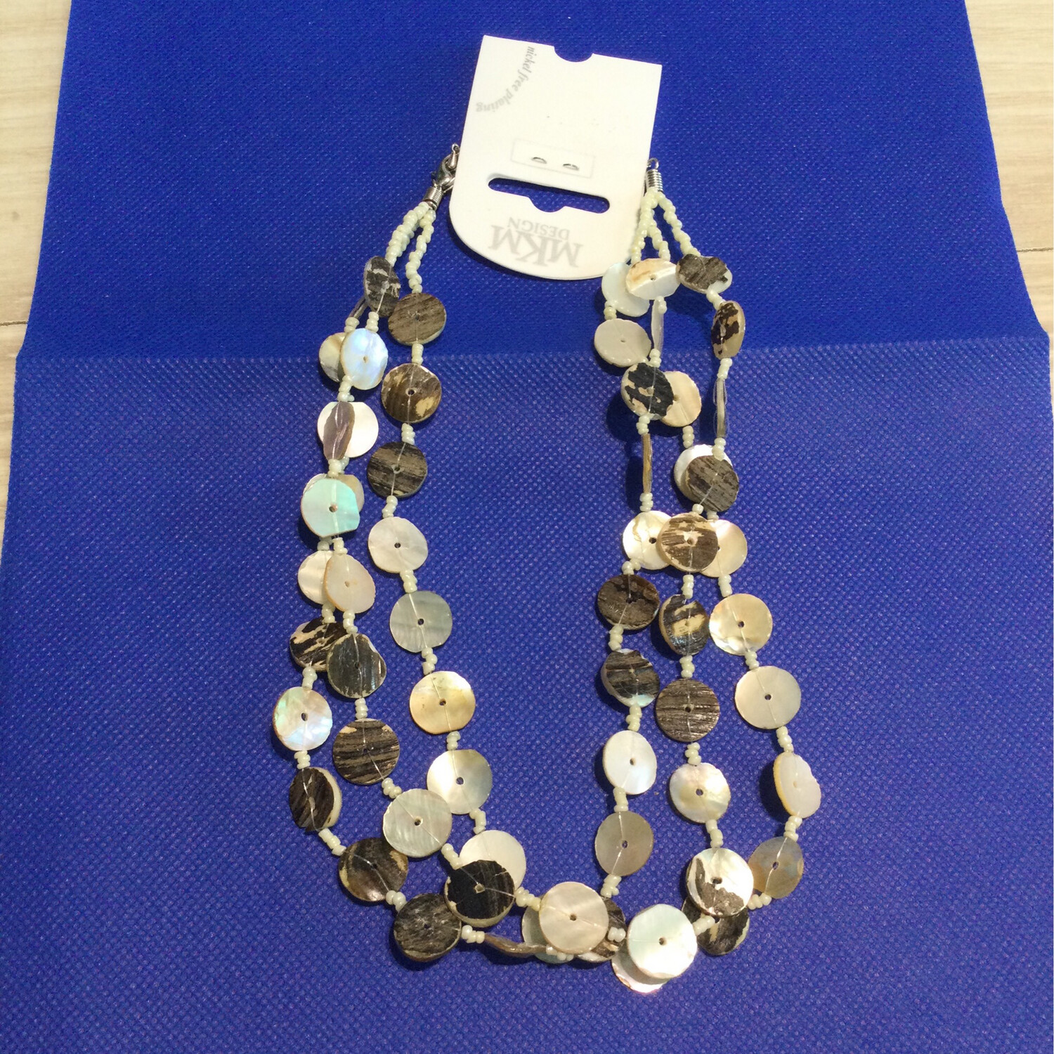 collier coquillage mkm design