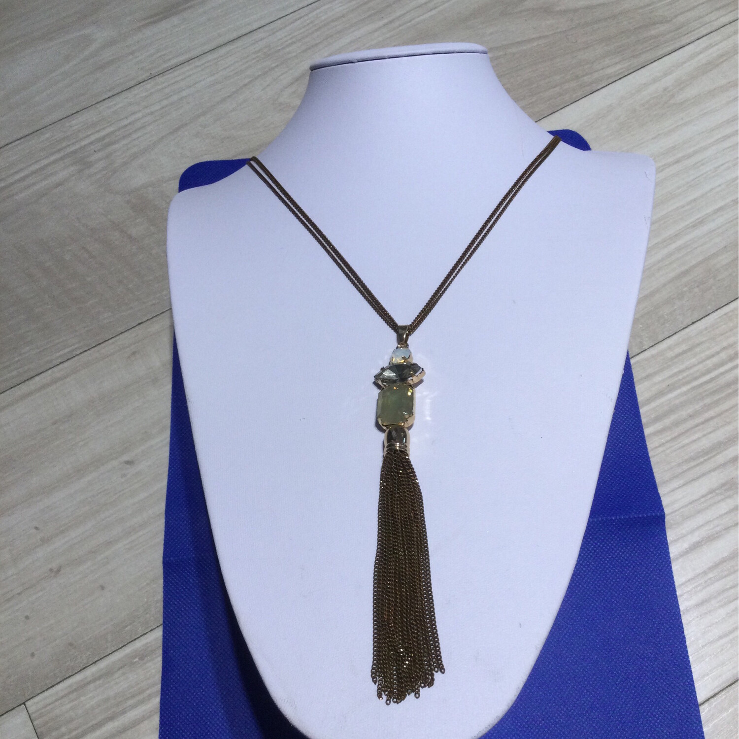 collier pendentif cristal fashion jewelry