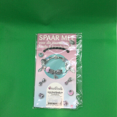 bracelet à charmes heartbeads