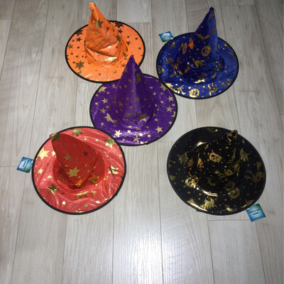 Chapeau Halloween sorcière enfant 