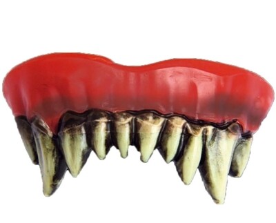 Dentier Halloween clown de l’horreur jadeo