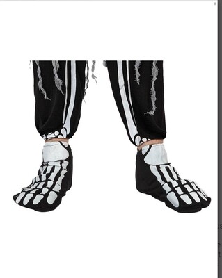 Sur-chaussures squelette Halloween Atosa