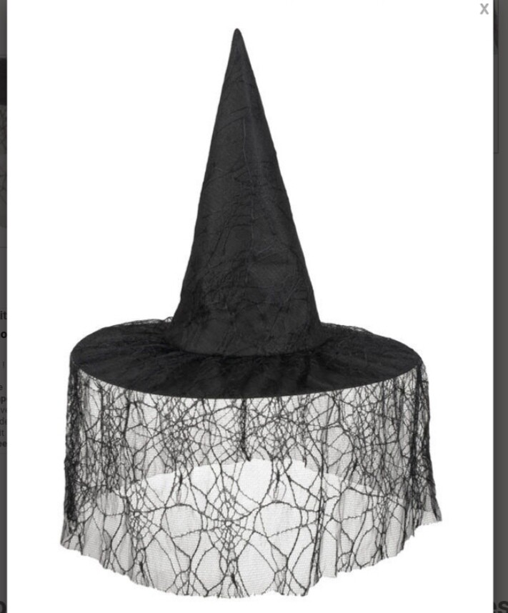 Chapeau sorcière Halloween Boland