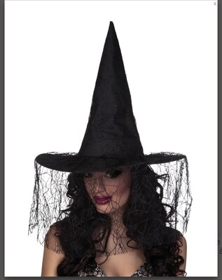 Chapeau sorcière Halloween Boland
