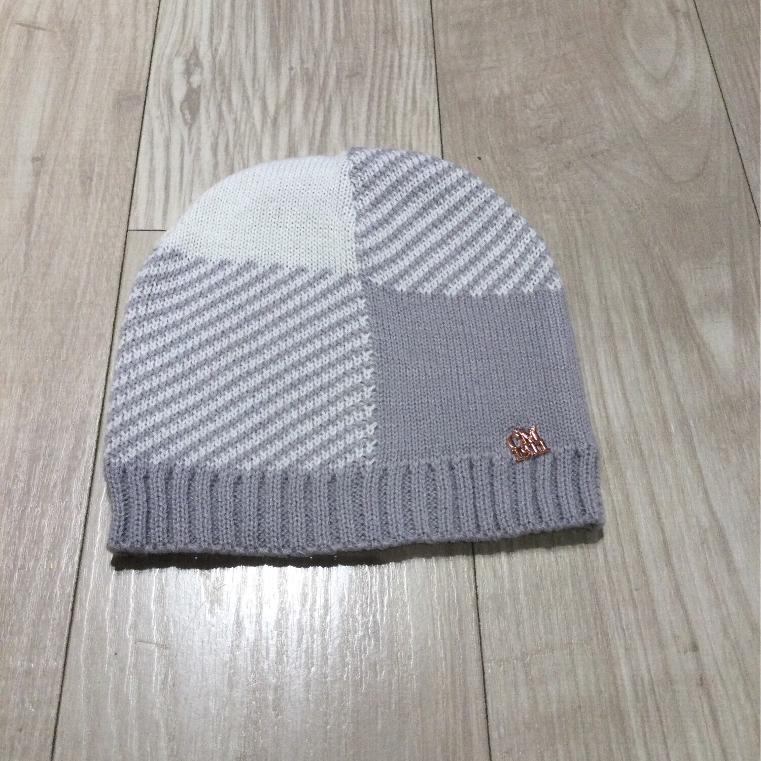 Bonnet hiver fille Colombo Milano, Couleur: Gris