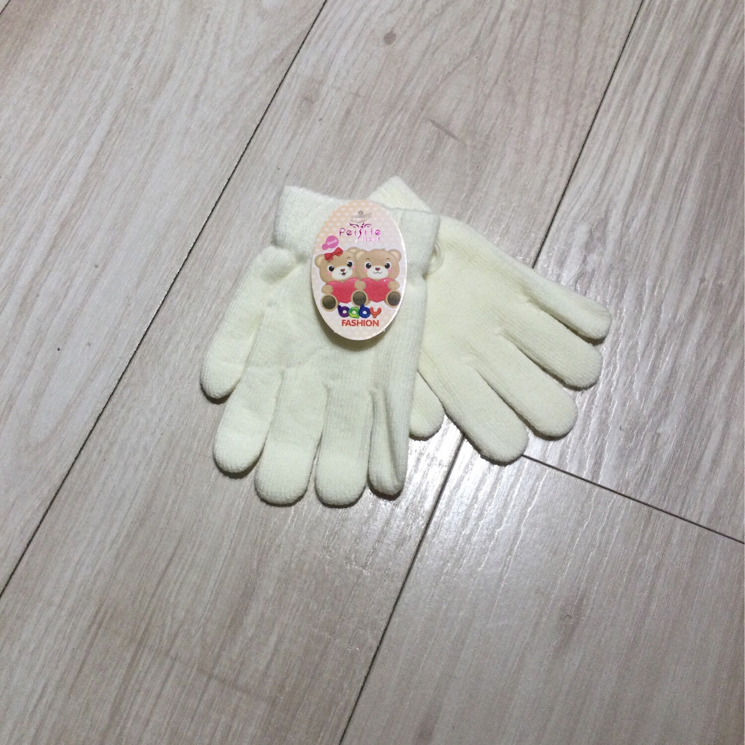 Gants enfants peigile, Couleur: Blanc