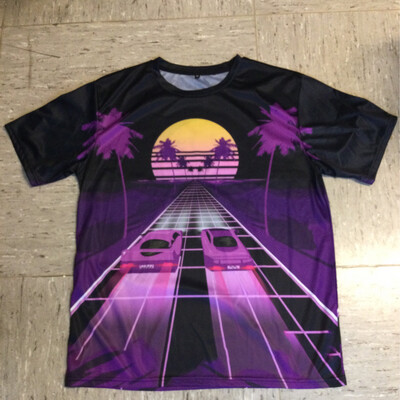 T-shirt garçon rétro wave Ali