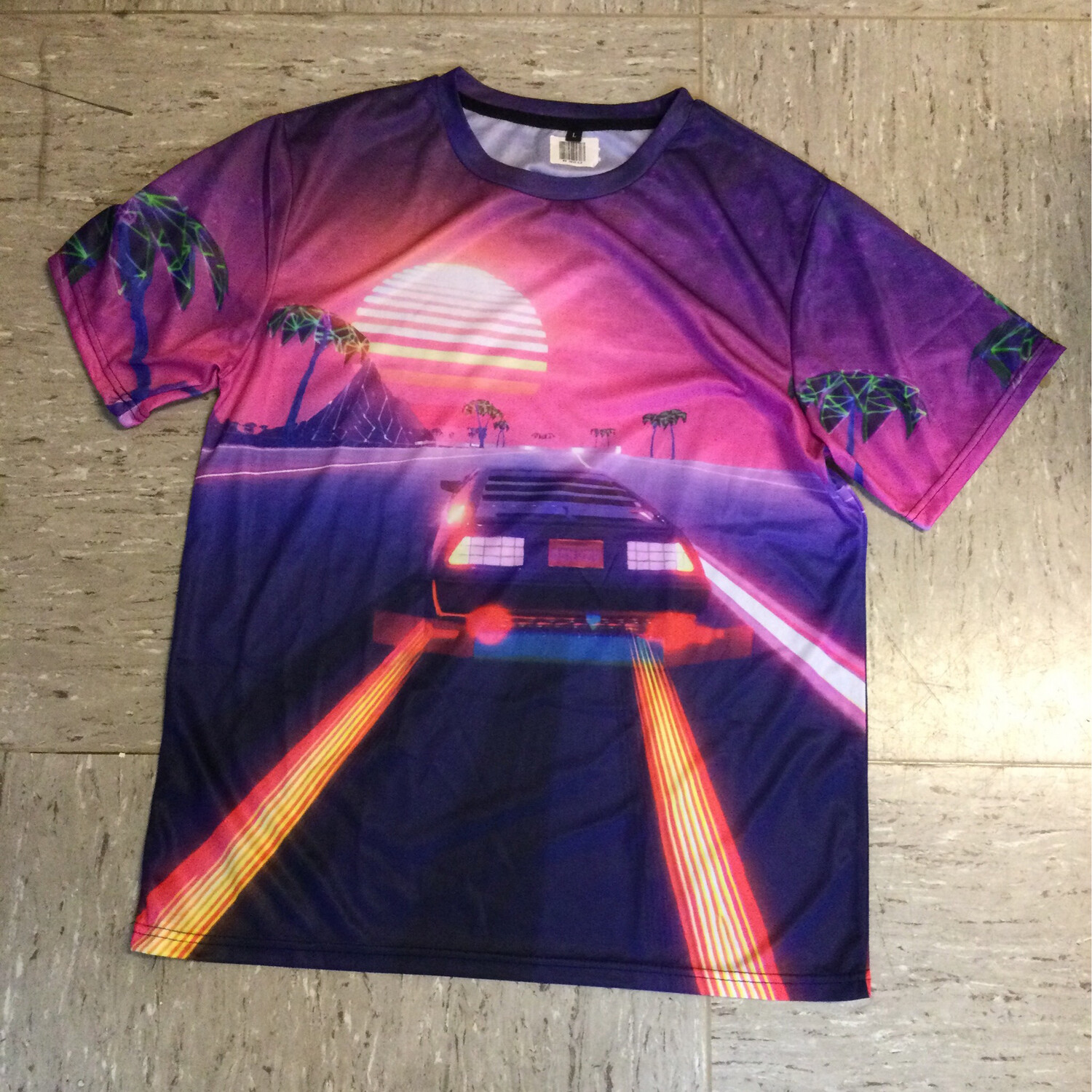 T-shirt garçon rétro wave Ali