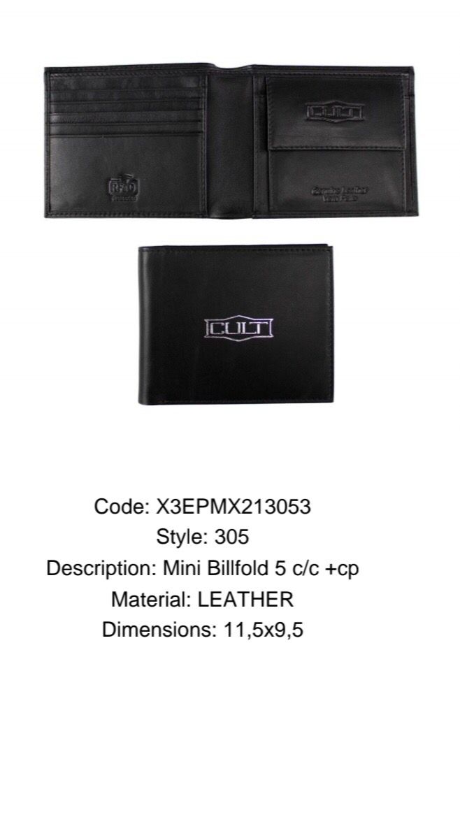 Portefeuille homme cult