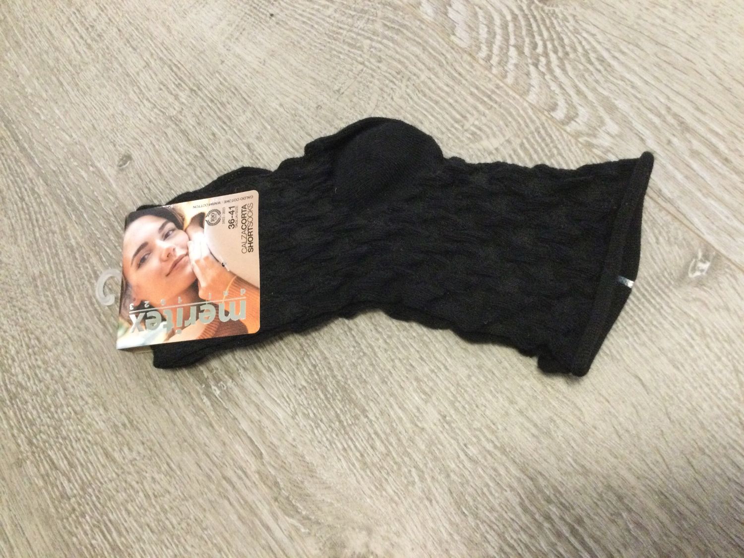 Chaussettes femme Meritex, Couleur: Noir