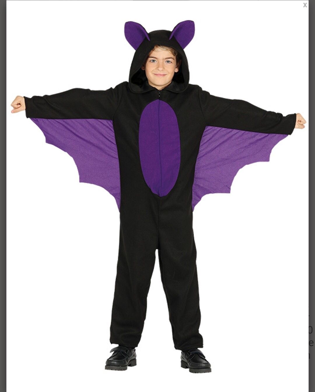 Déguisement chauve-souris enfant