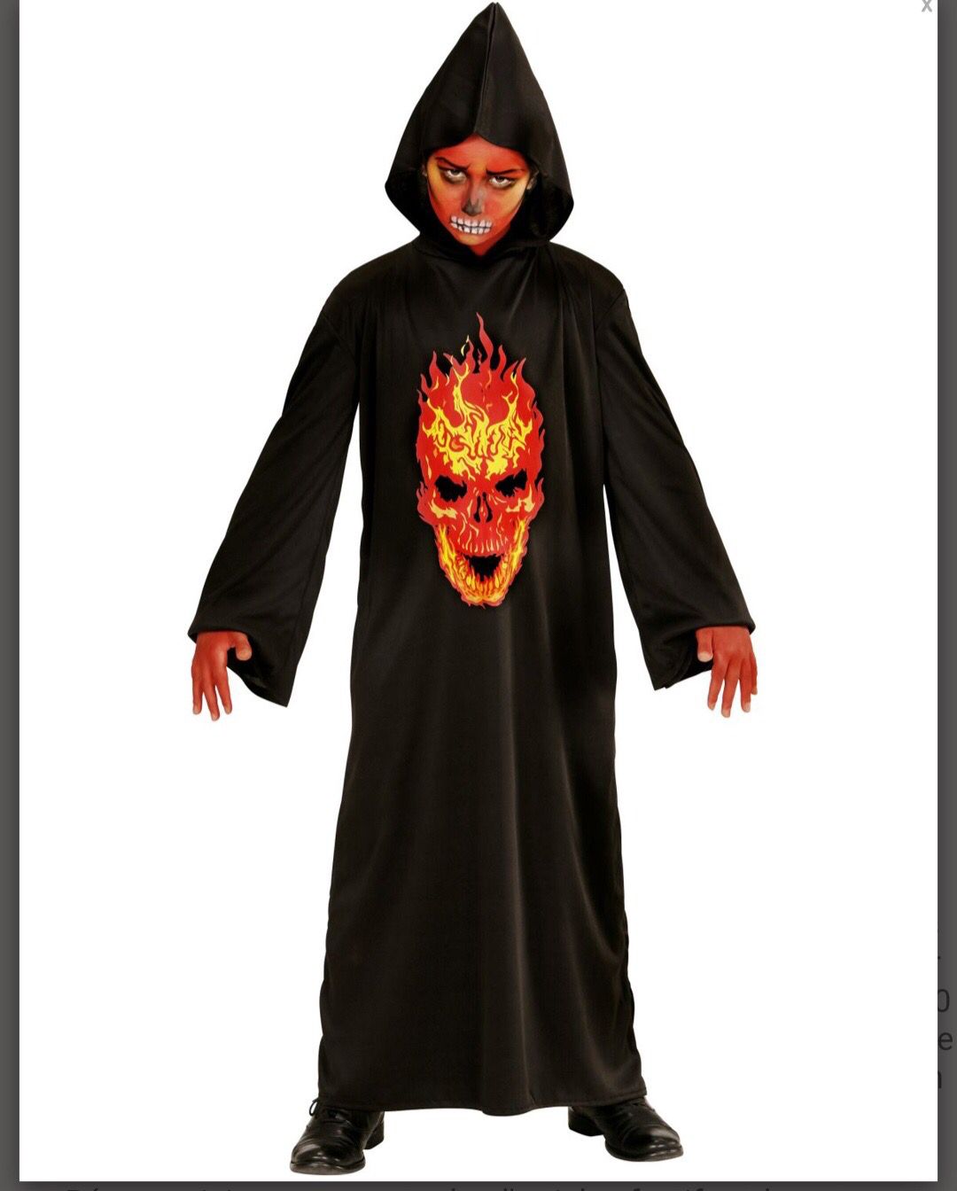 Déguisement diable faucheuse de l’enfer