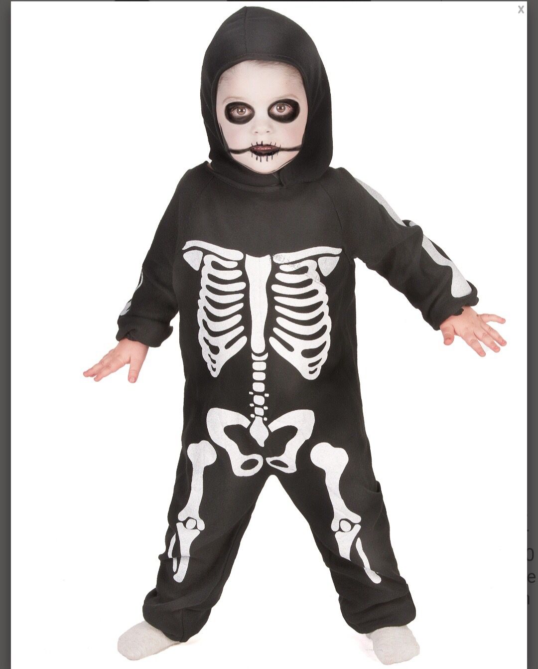 Déguisement Halloween squelette 
