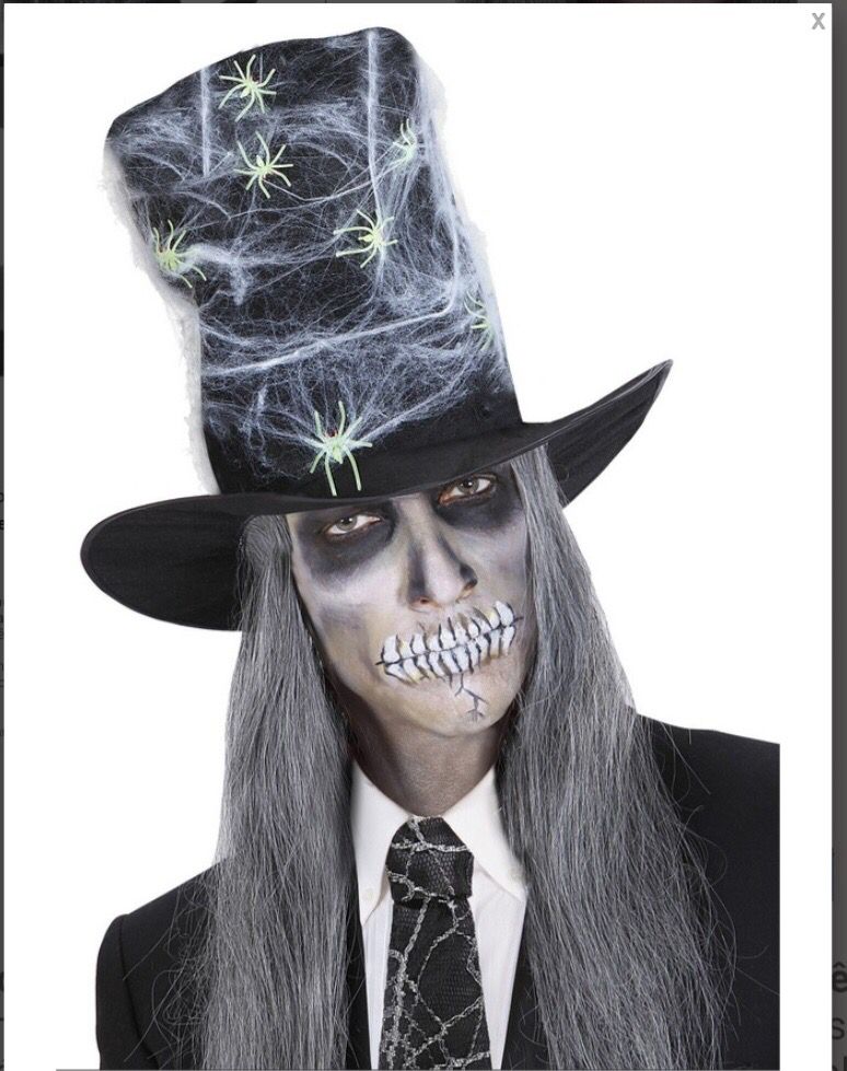 Chapeau toile d’araignée Halloween 
