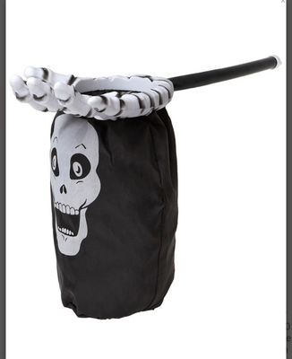 Sac à bonbons squelette Halloween 