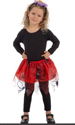 Tutu araignée fille Halloween 