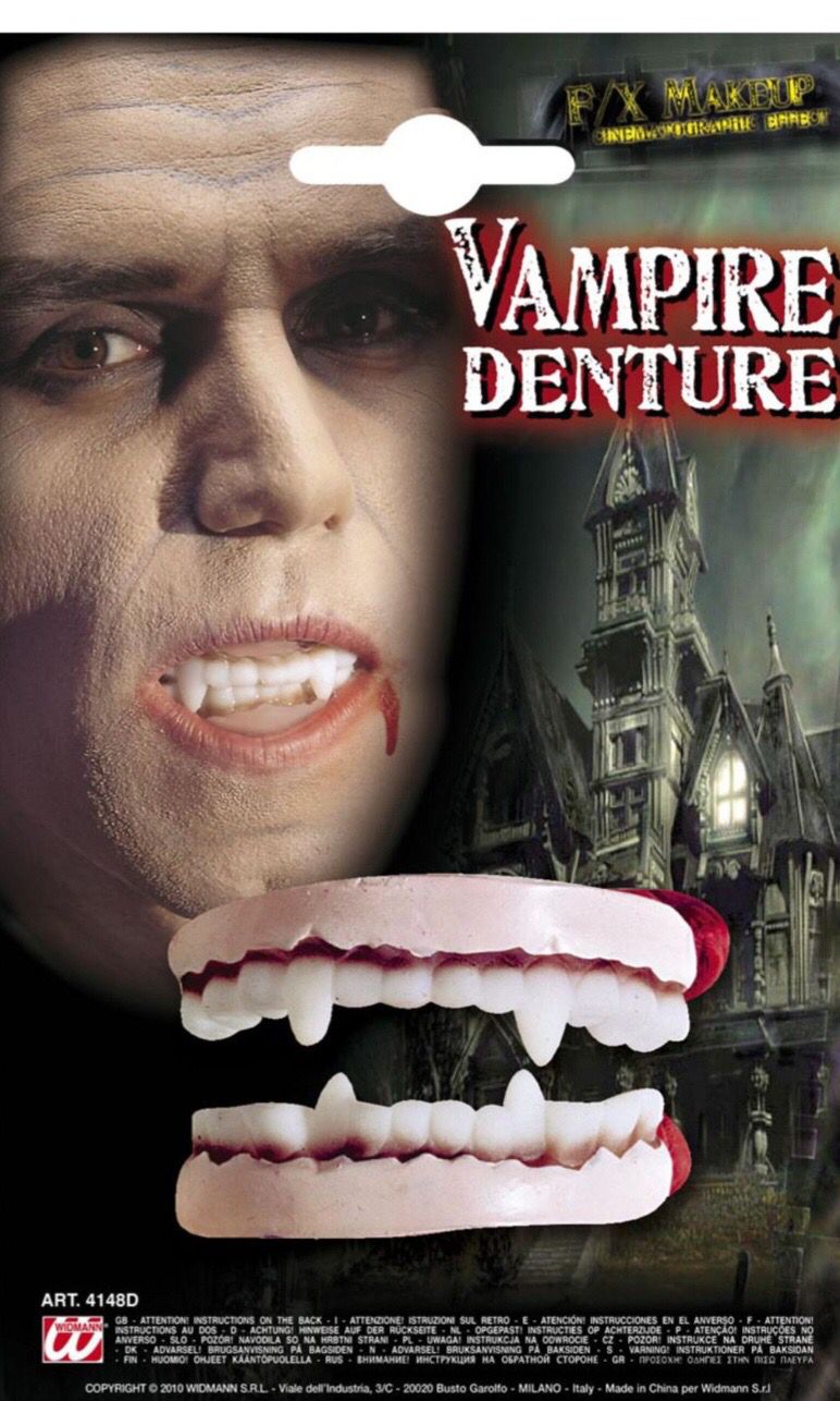 Dentier vampire  Halloween 