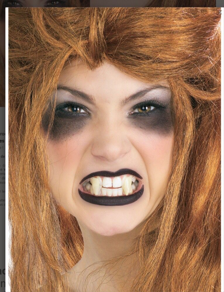 Canines de vampire Halloween 