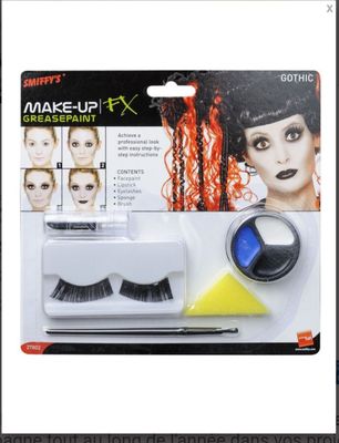 Maquillage gothique Halloween 