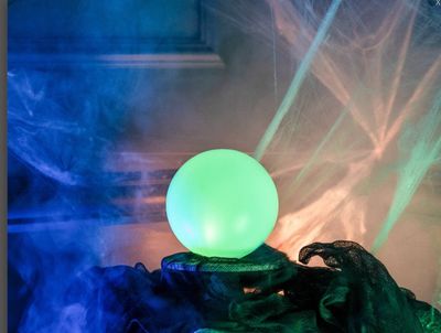 Boule lumineuse Halloween 