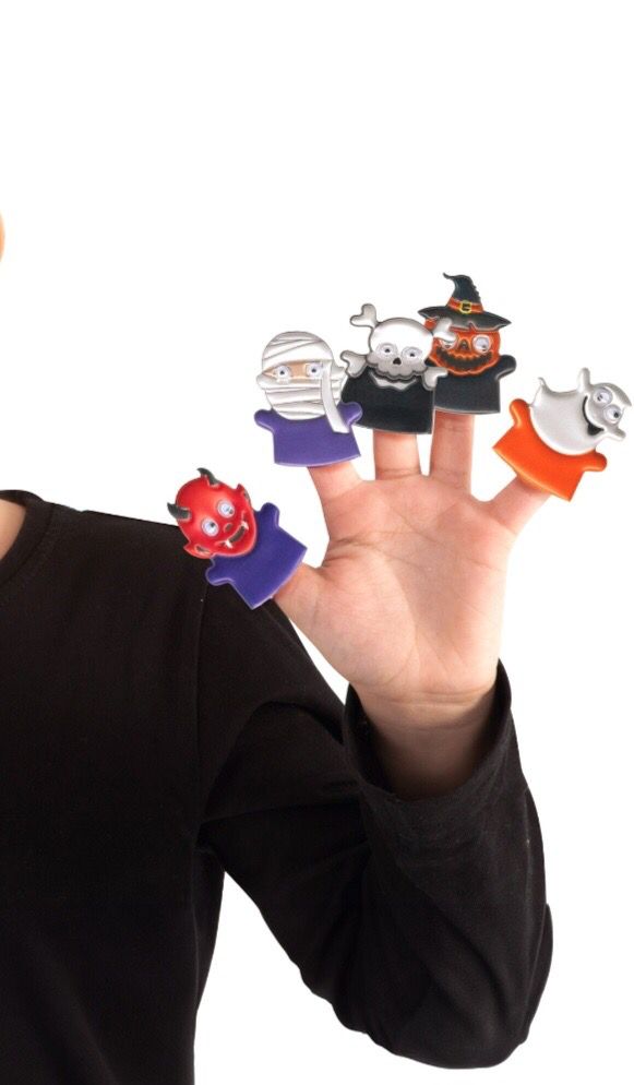 Marionnettes de doigts monstres Halloween 