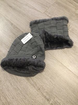 Ensemble bonnet et tour de cou homme Emma Collection 