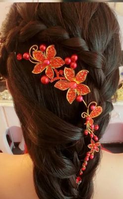 Couronne cérémonie pour cheveux 