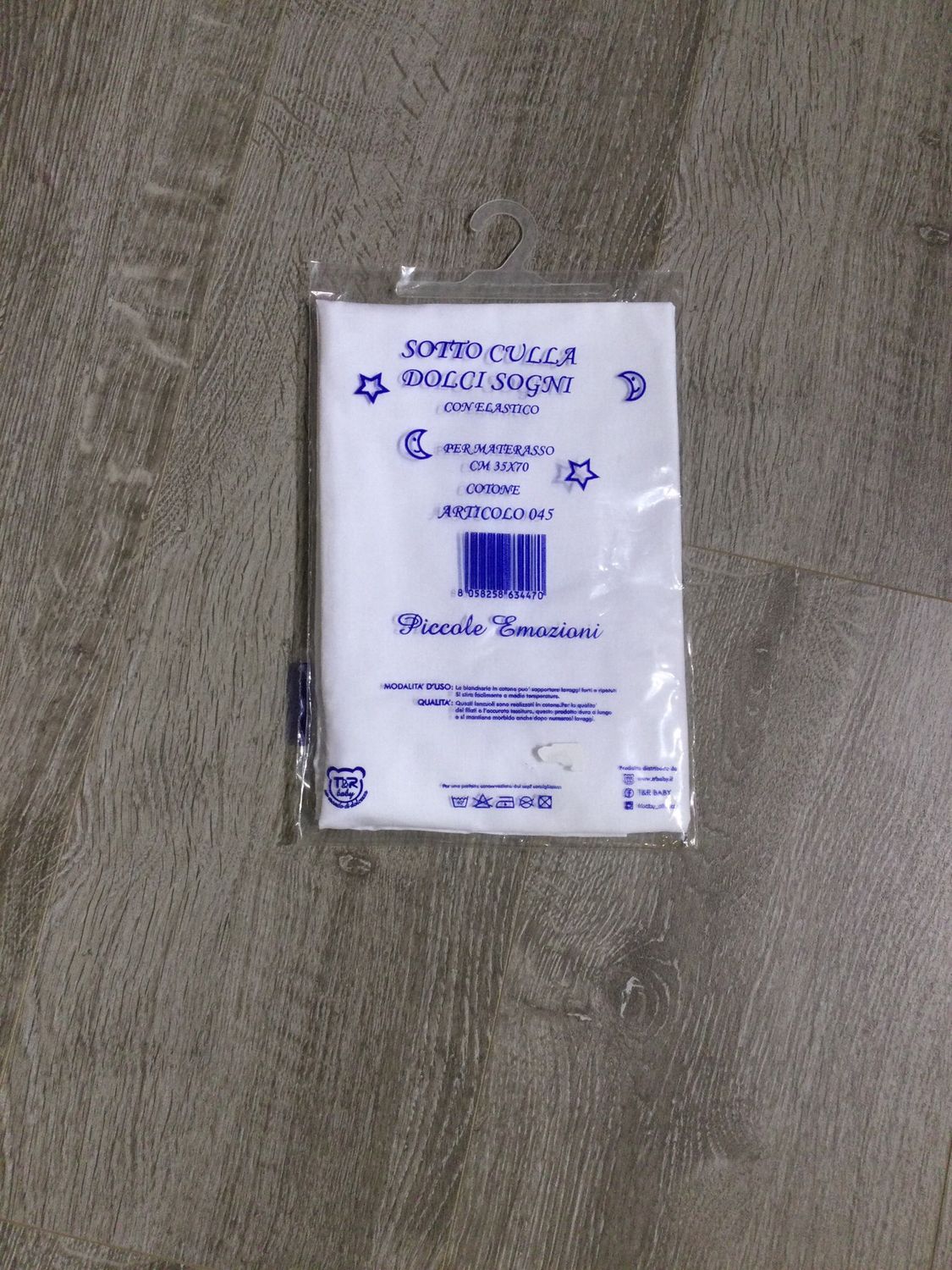 Drap  matelas berceau picole emozioni