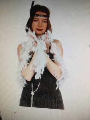 Boa à plumes Carnaval