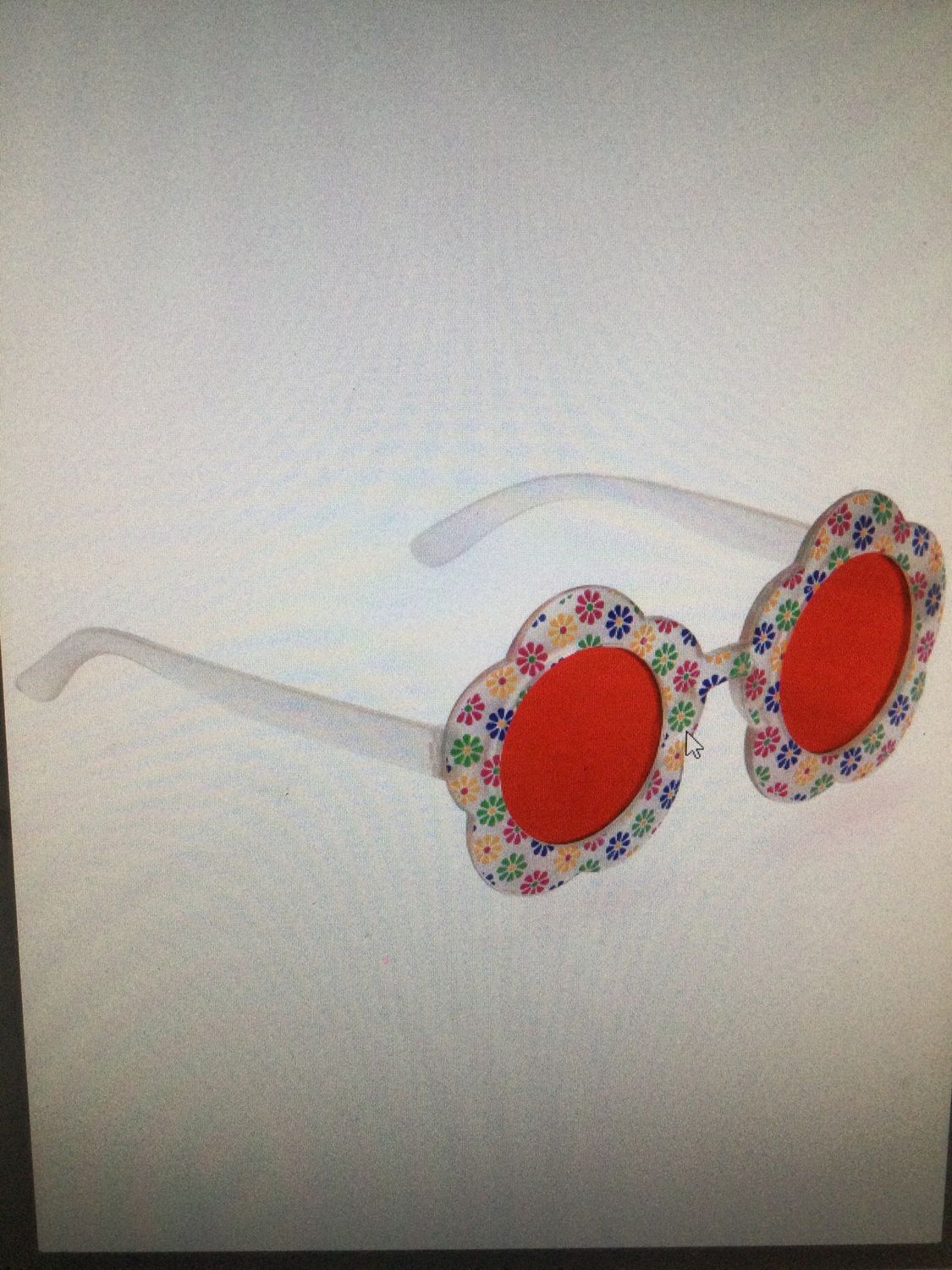 Lunettes hippie Carnaval 