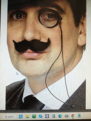 Monocle détective Carnaval 