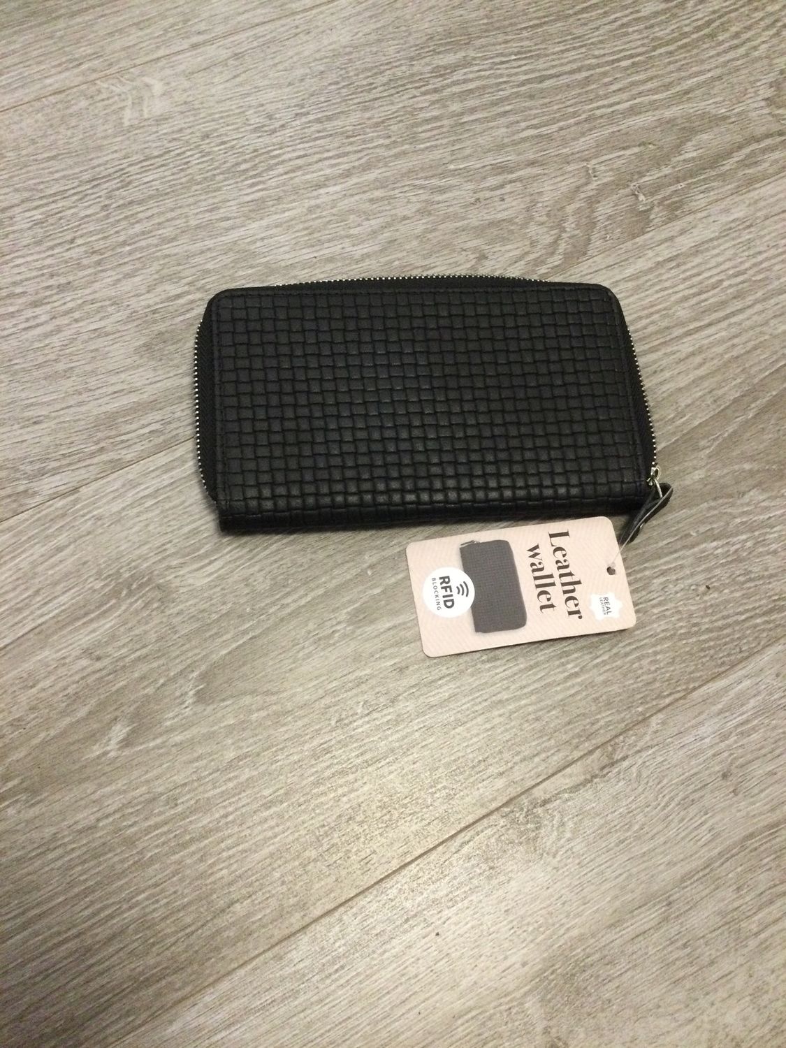 Portefeuille cuir RFID blocking