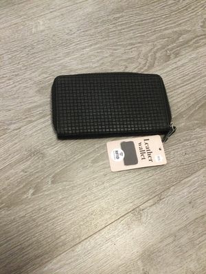 Portefeuille cuir RFID blocking