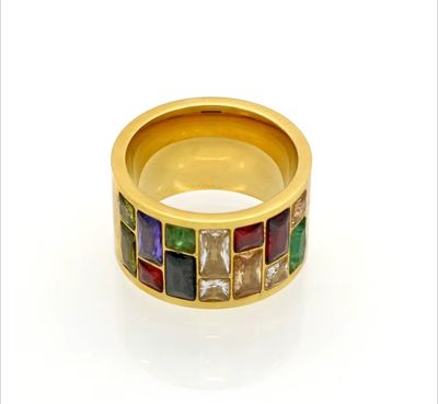 bague borasi gold unisexe lucifer`s luxury