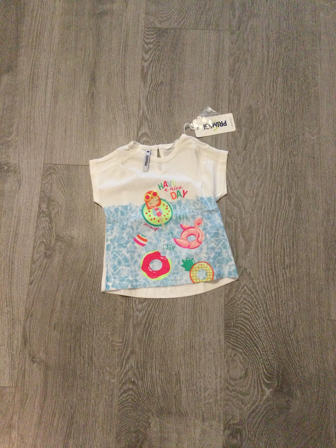 t-shirt bébé fille Primigi 