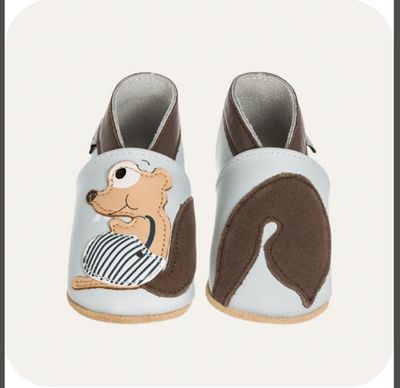 chaussons bébé barefoot lait et miel
