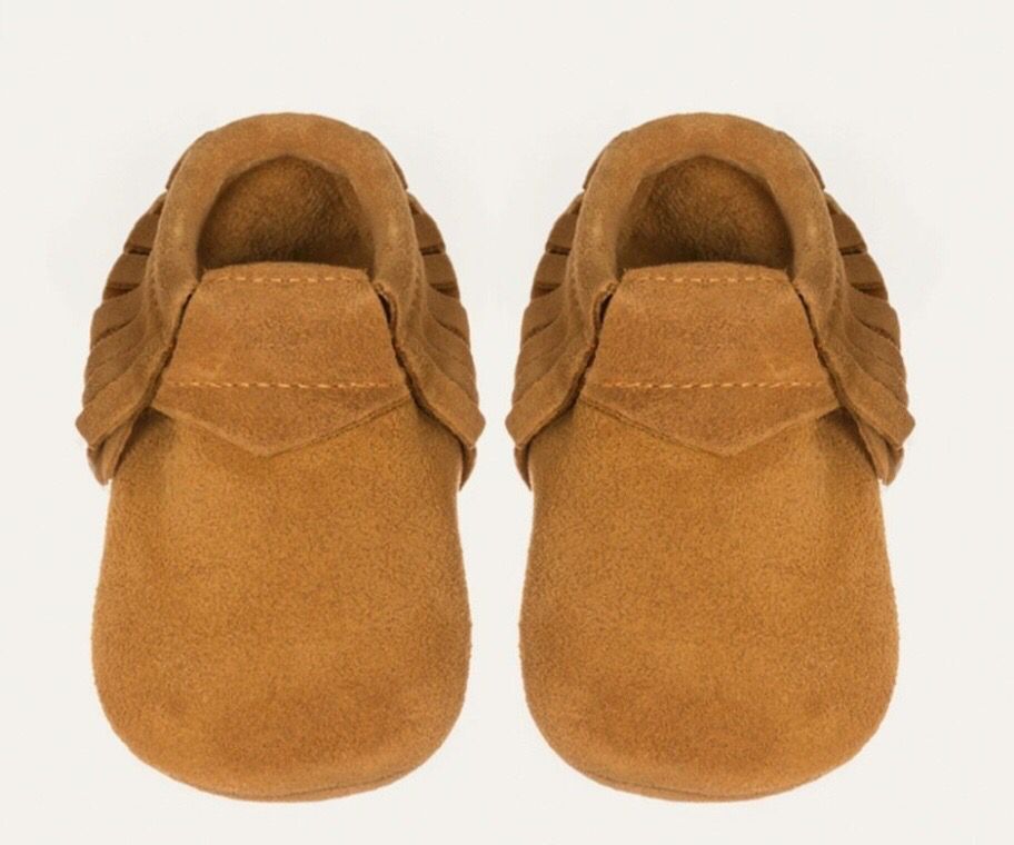 Chaussons mocassin bébé lait et miel