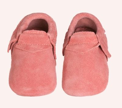 Chaussons mocassin bébé lait et miel
