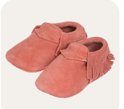Chaussons mocassin bébé lait et miel