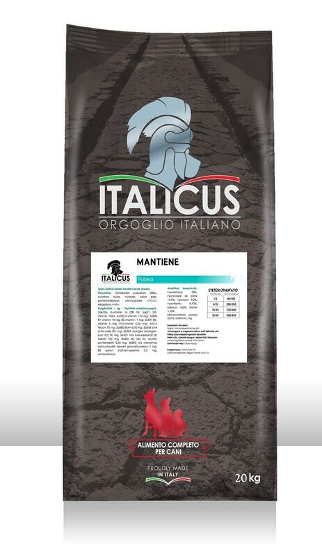 ITALICUS MANTIENE - a gazdaságos megoldás! 20 kg!