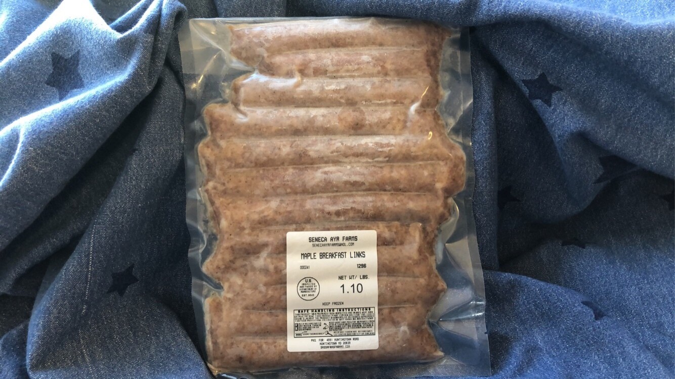 Pork Maple Breakfast Links