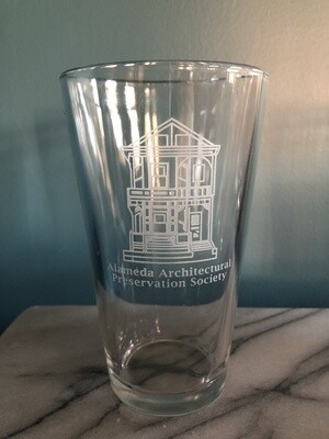 Preserve Alameda Beer Glass - Queen Anne design