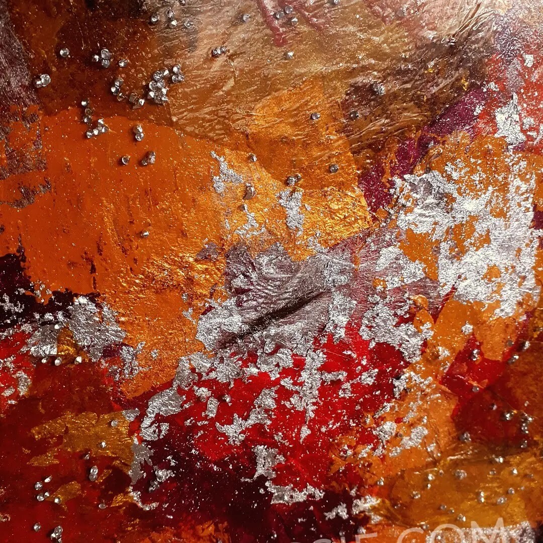 Adored - 24x36 Abstract Framed Painting