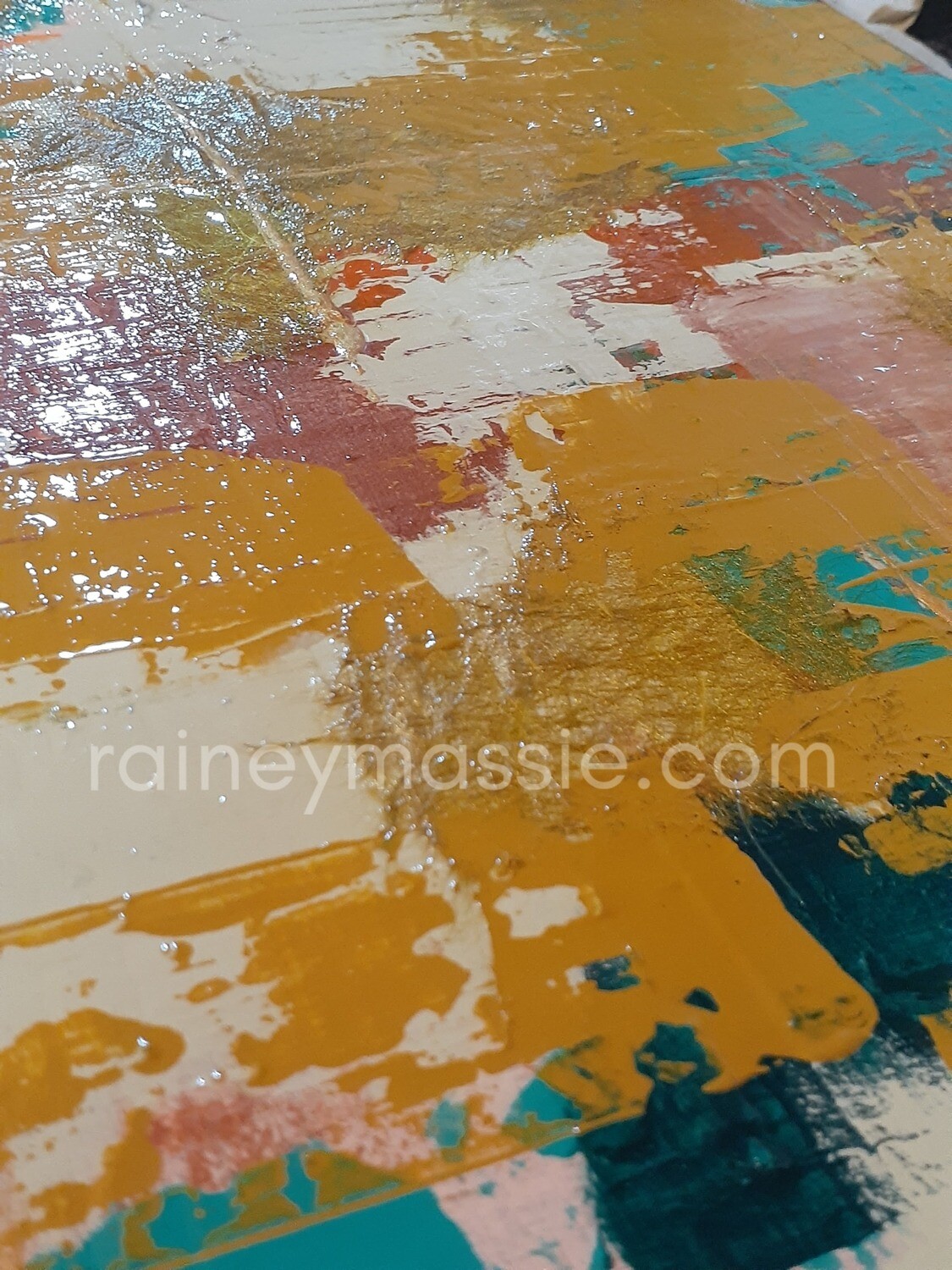 Jesse - 16x20 Abstract Framed Painting