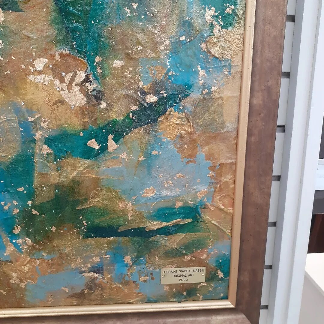 Simple Joy - 30x30 Framed Abstract Painting