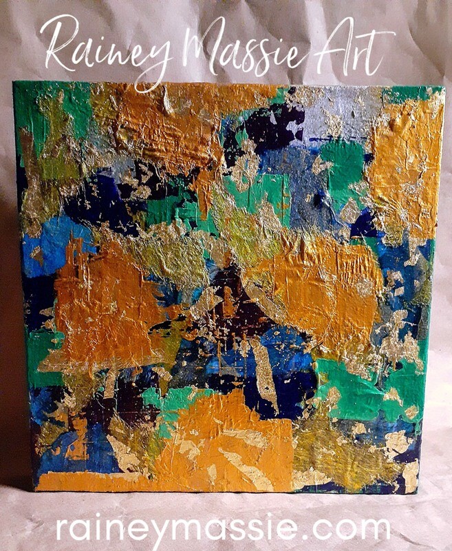 Sunkissed - LUXE Desk Art 12x12 Original